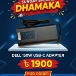 Dell 130W USB-C Laptop Charger Adapter